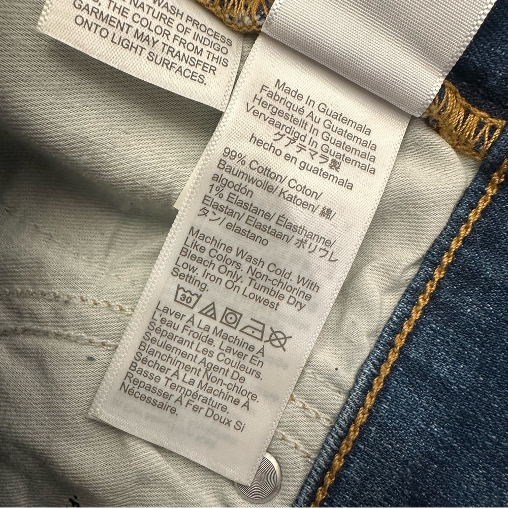 J. Crew 9" vintage slim-straight jean in Tilda wash Size 28 New - Picture 14 of 15